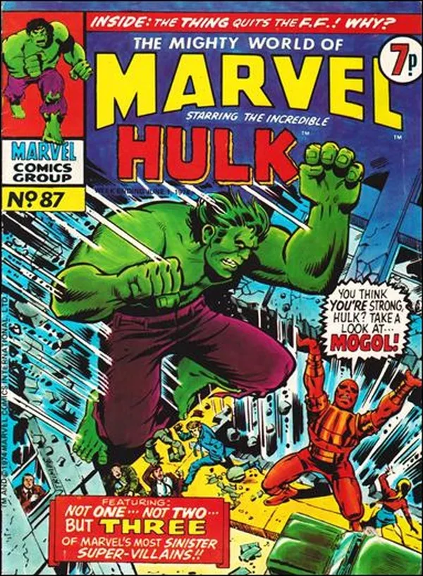 Cover of The Mighty World of Marvel #87