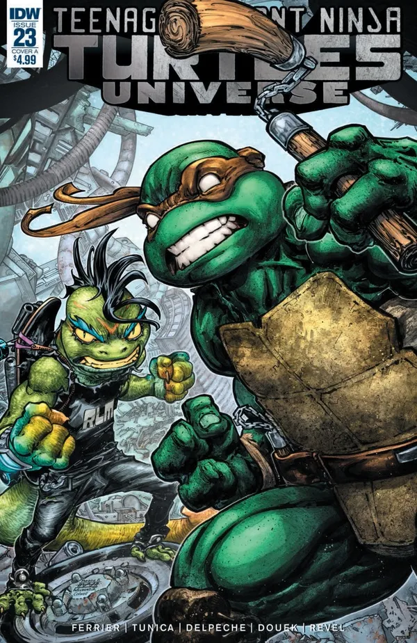 Cover of Teenage Mutant Ninja Turtles Universe #23