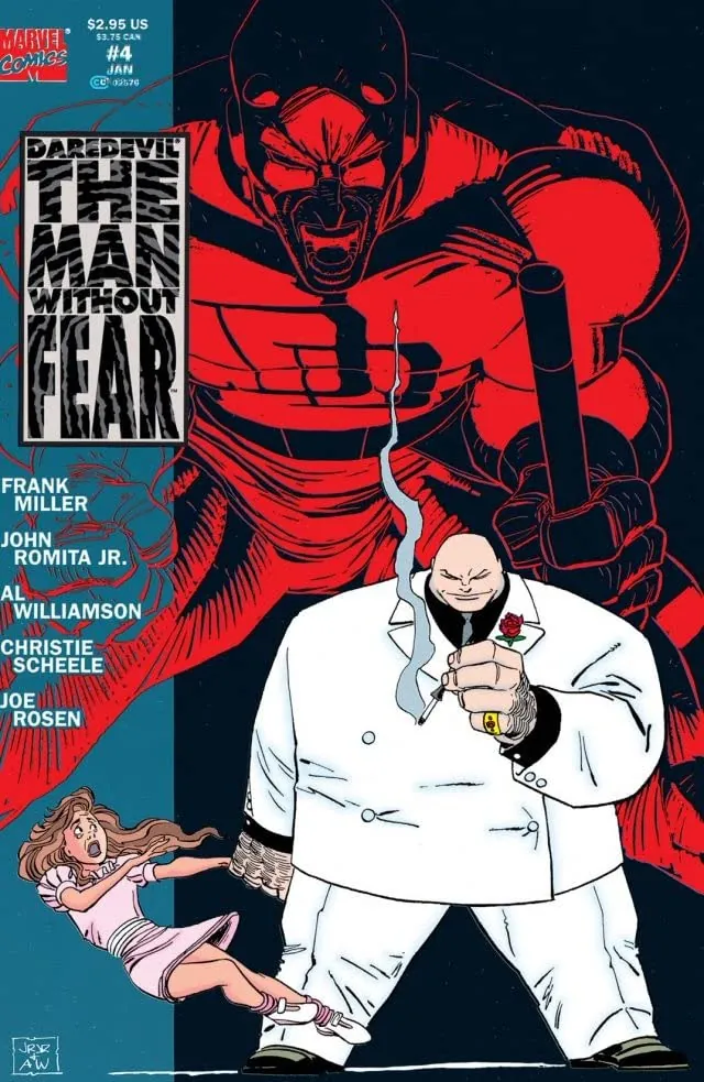 Cover of Daredevil The Man Without Fear #4