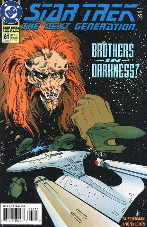 Cover of Star Trek: The Next Generation #61
