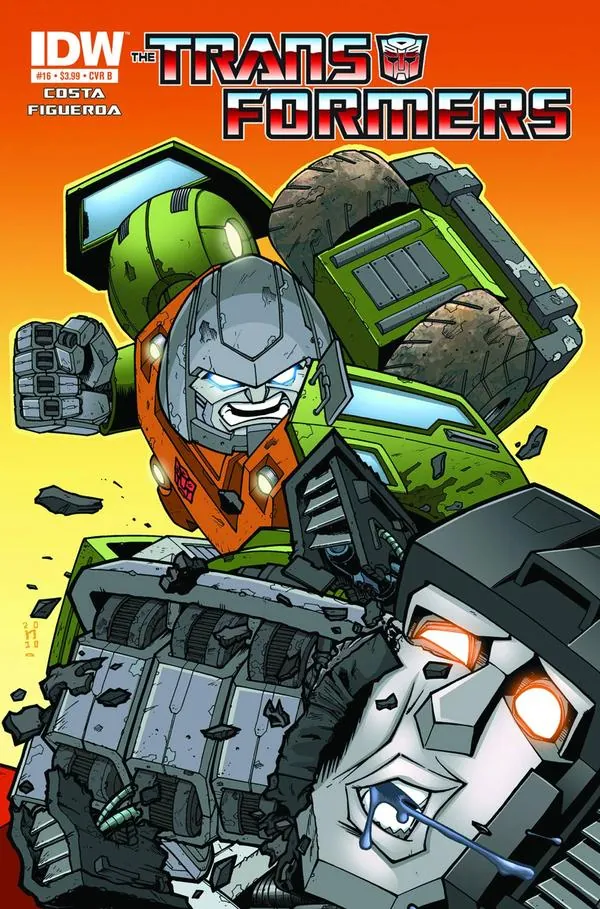 Cover of The Transformers #16