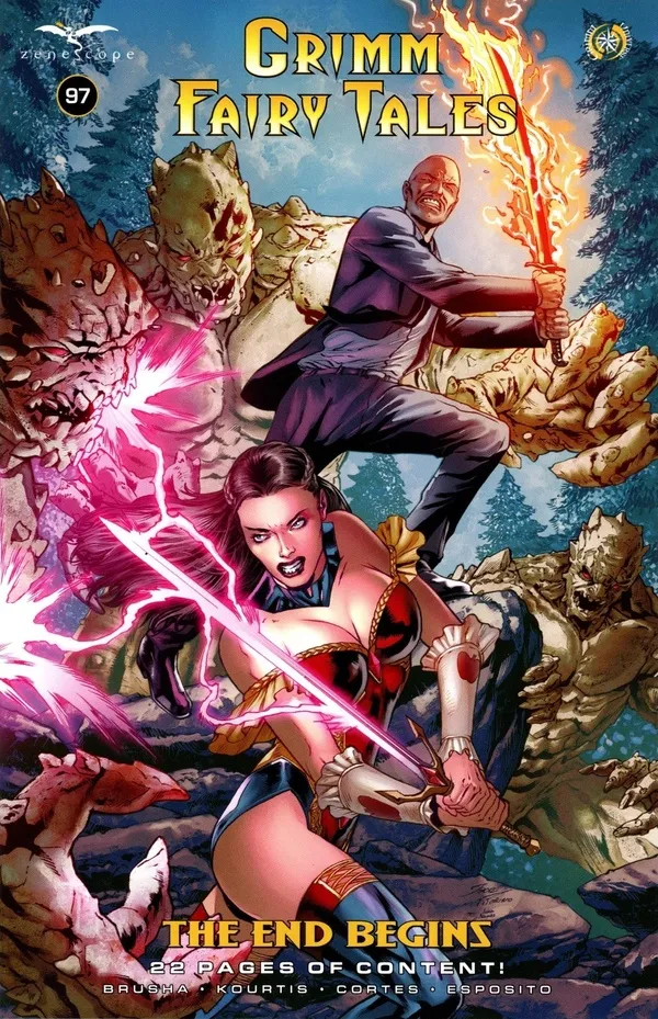 Cover of Grimm Fairy Tales #97