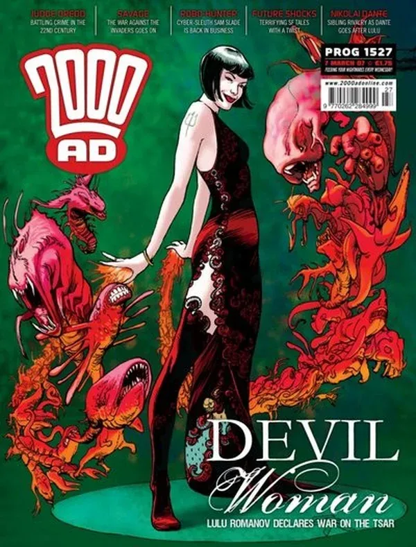 Cover of 2000 AD #1527