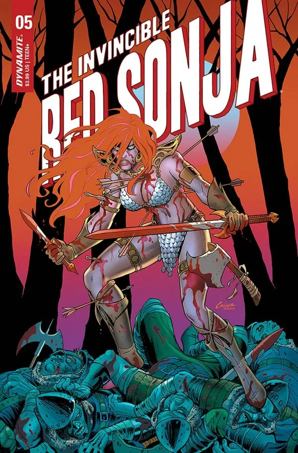 Cover of The Invincible Red Sonja #5