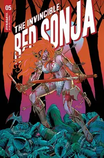 Cover of The Invincible Red Sonja #5