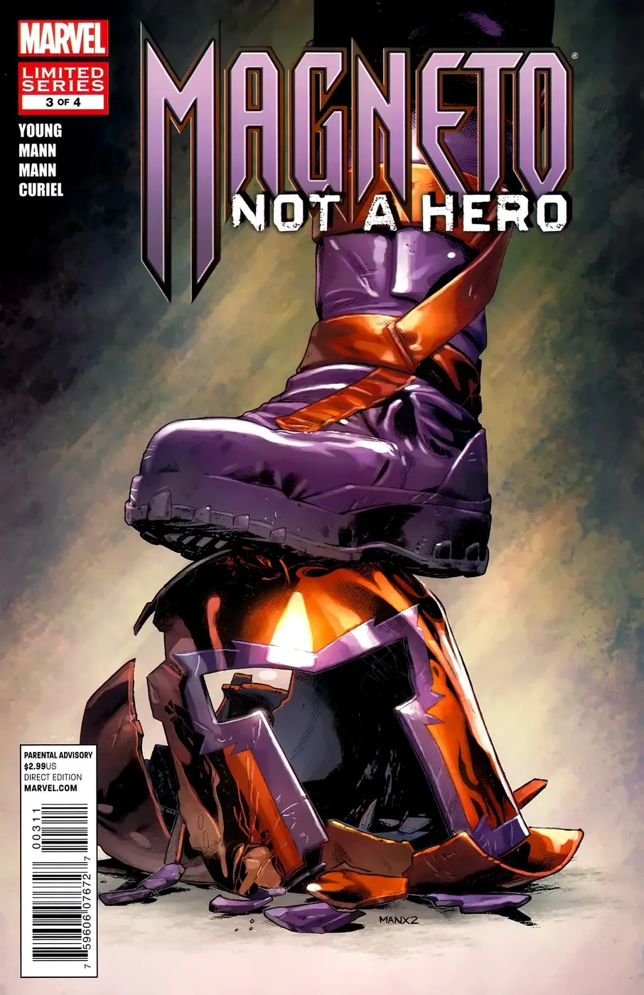 Cover of Magneto: Not a Hero #3