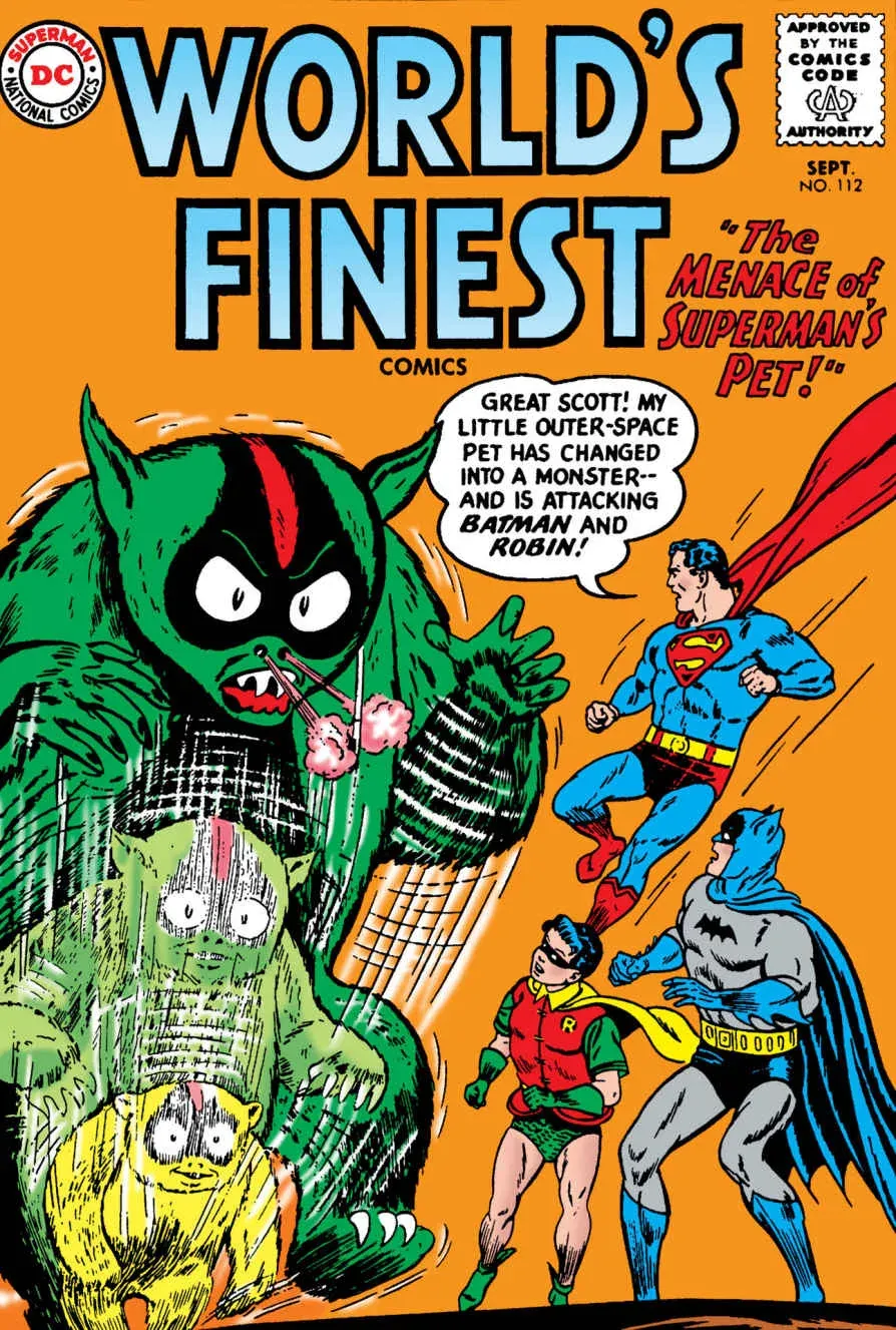 Cover of World's Finest Comics #112