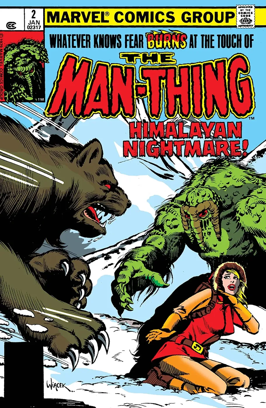 Cover of Man-Thing #2