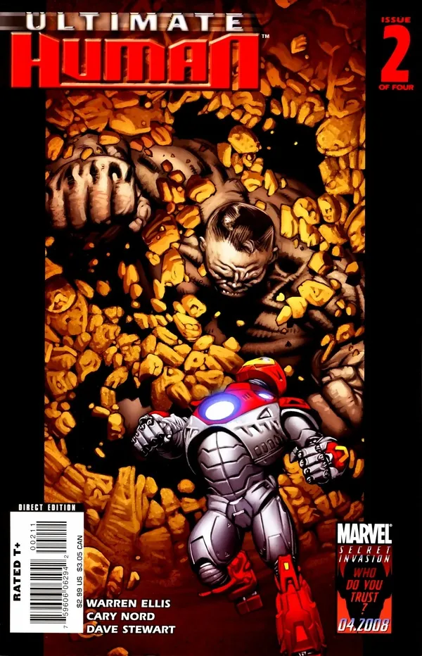Cover of Ultimate Human #2