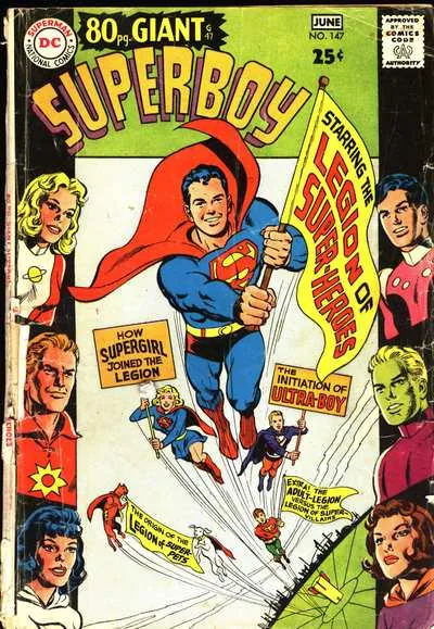 Cover of Superboy #147