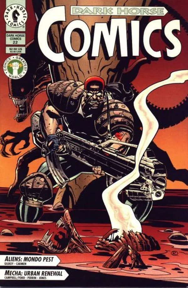 Cover of Dark Horse Comics #22