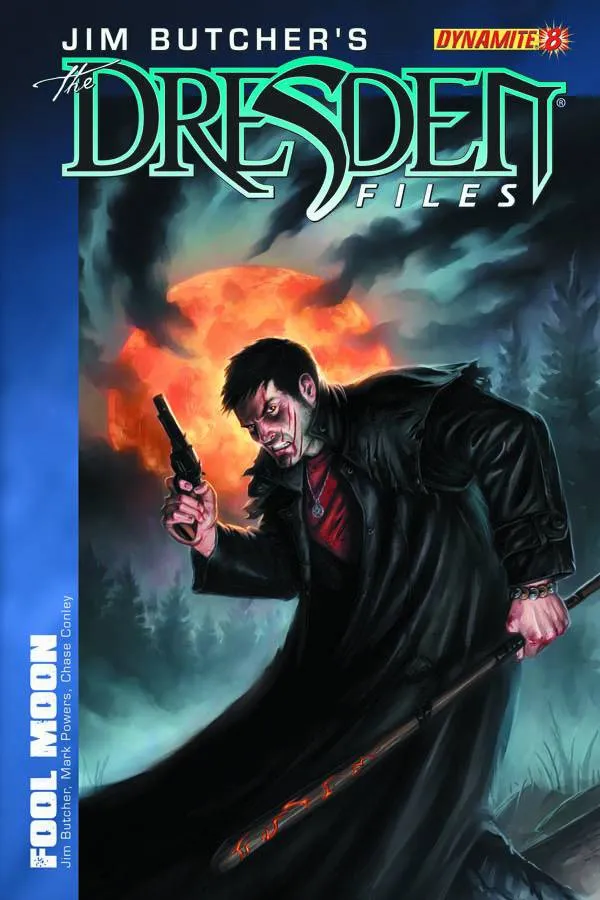 Cover of Jim Butcher's The Dresden Files: Fool Moon #8