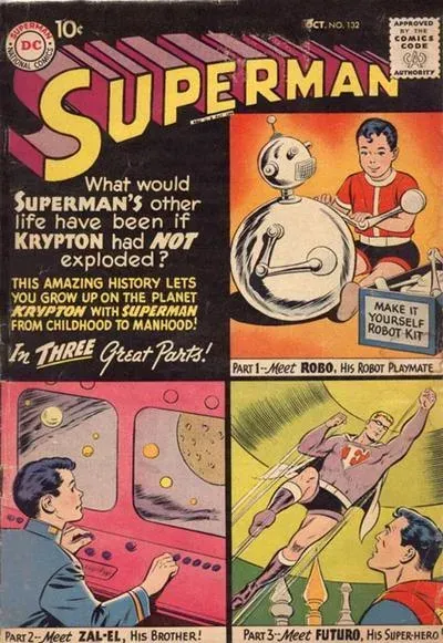 Cover of Superman #132