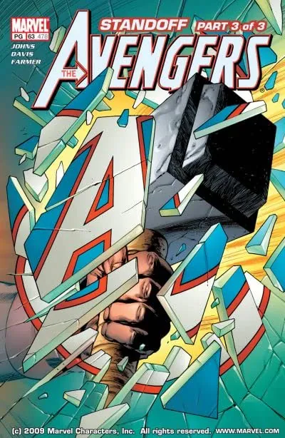 Cover of Avengers #63 (478)