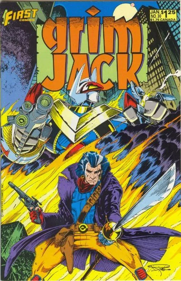 Cover of GrimJack #30