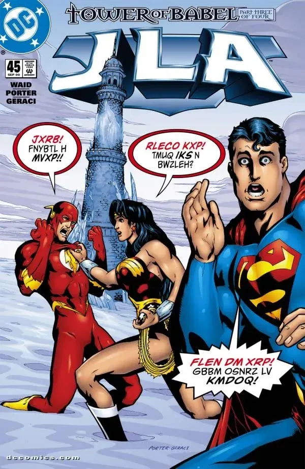 Cover of JLA #45
