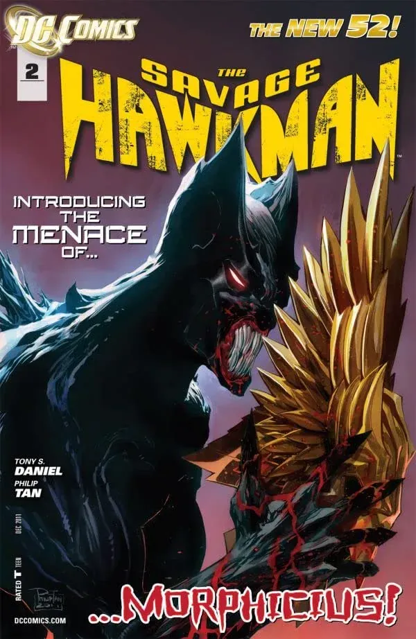 Cover of The Savage Hawkman #2