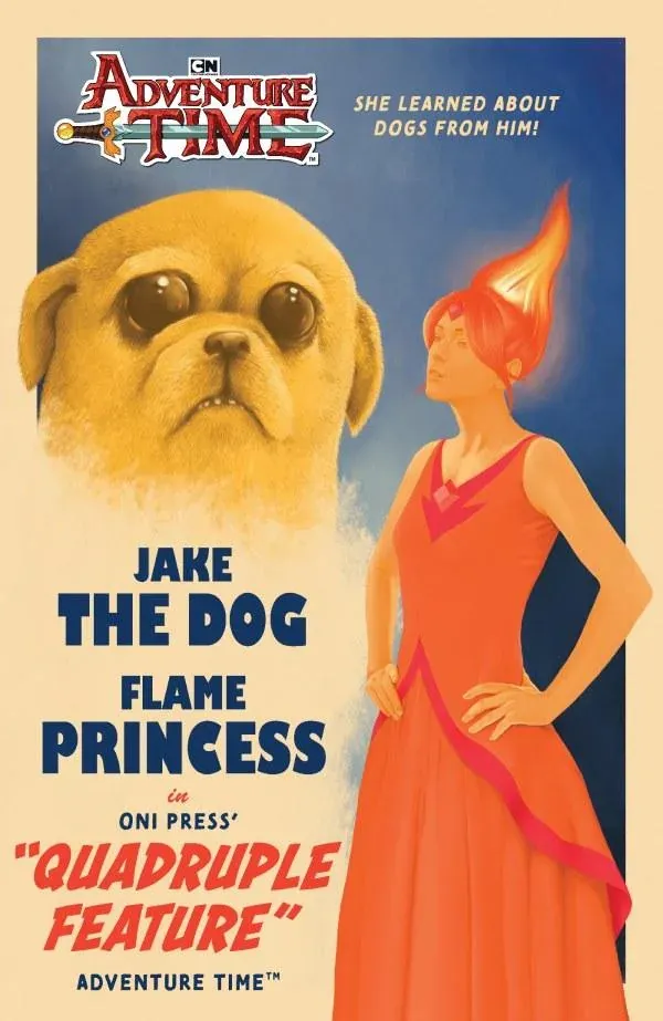 Cover of Adventure Time: Quadruple Feature #1