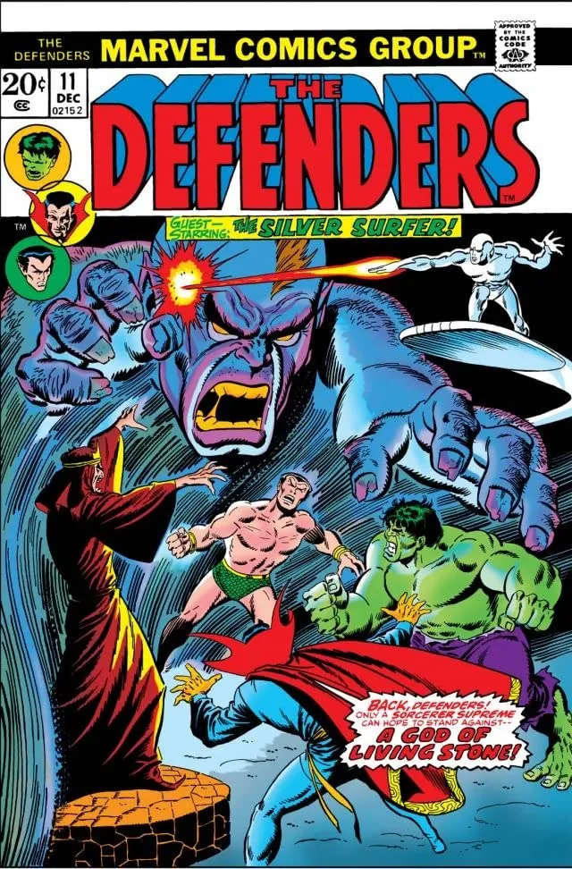 Cover of The Defenders #11