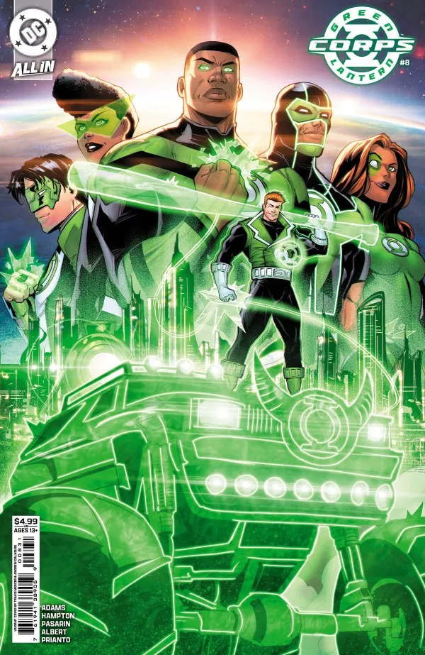 Cover of Green Lantern Corps #8