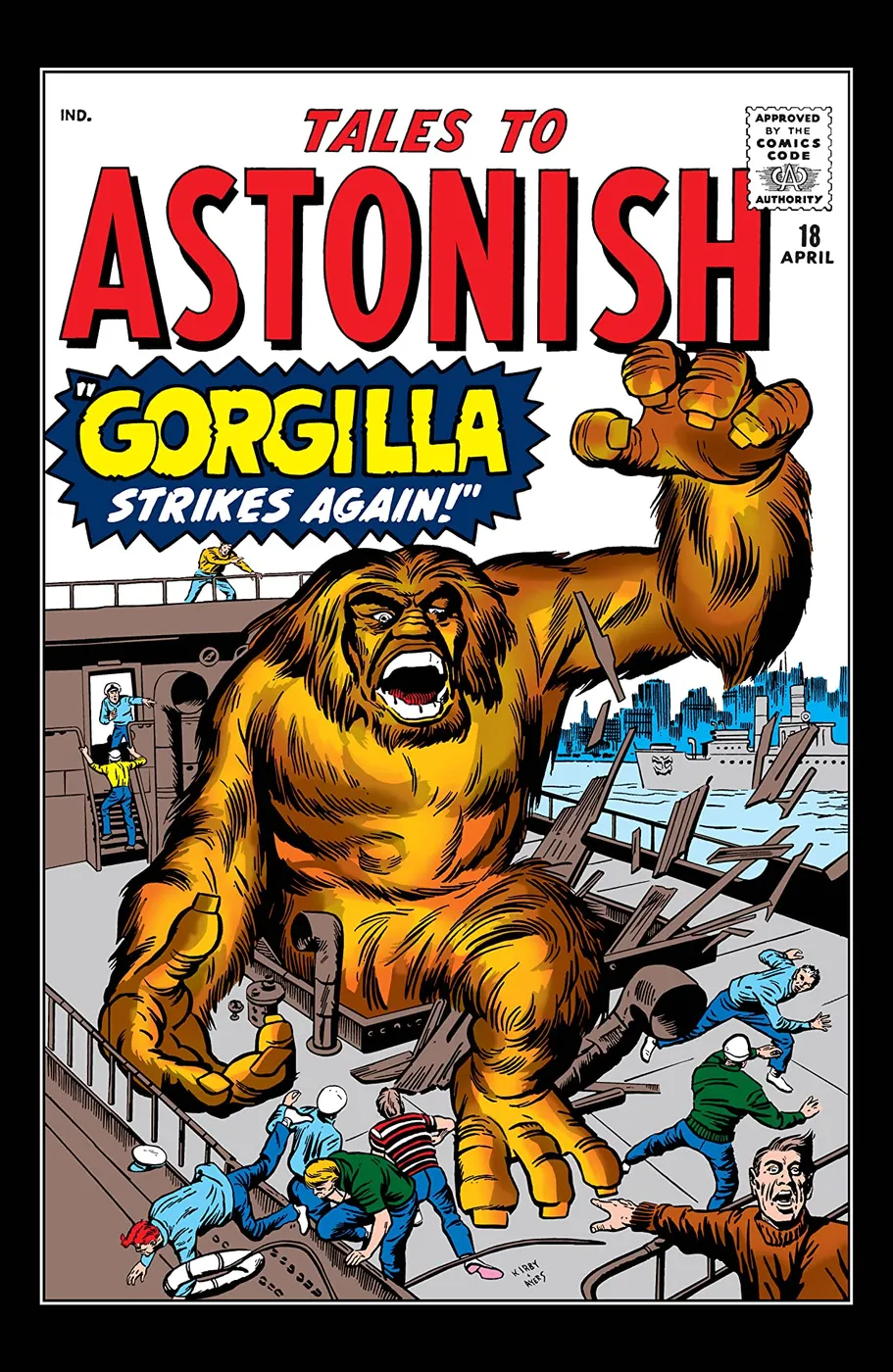 Cover of Tales to Astonish #18