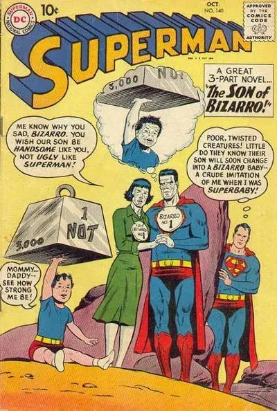 Cover of Superman #140