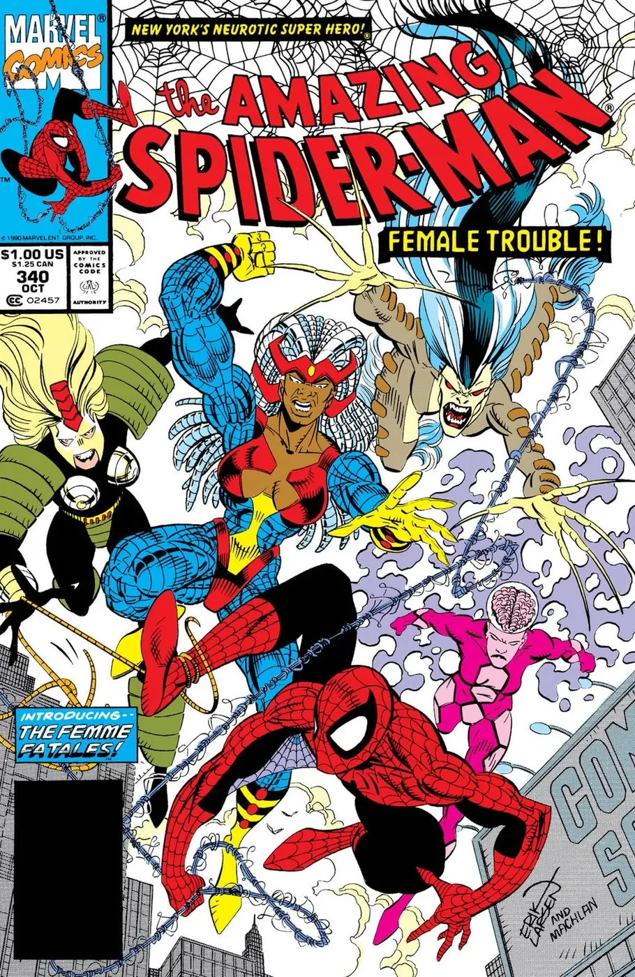 Cover of The Amazing Spider-Man #340