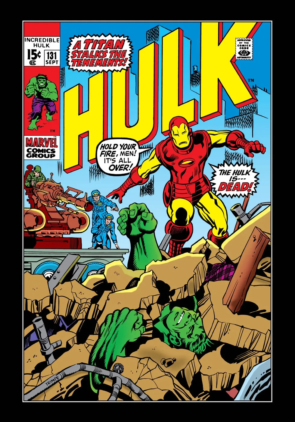 Cover of The Incredible Hulk #131