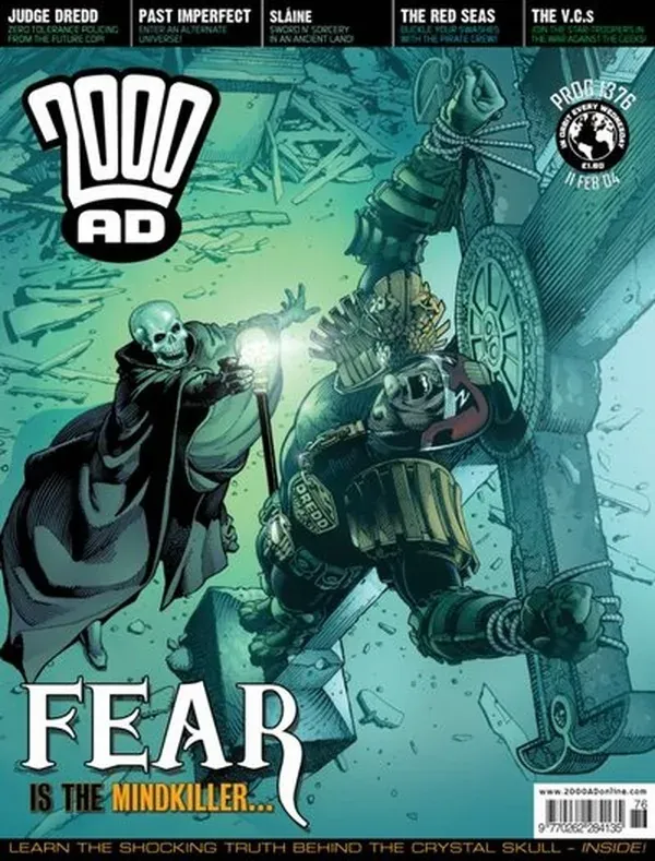Cover of 2000 AD #1376