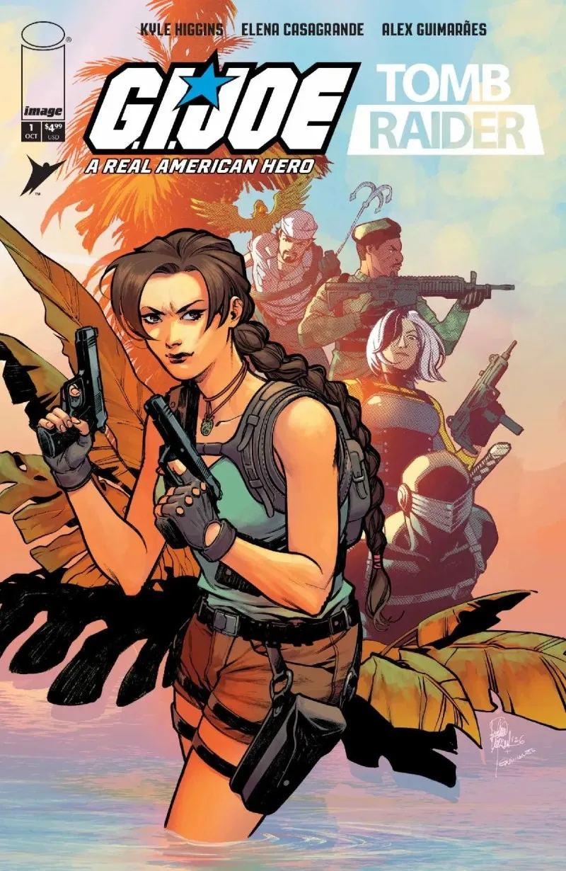Cover of G.I. Joe: A Real American Hero / Tomb Raider #1
