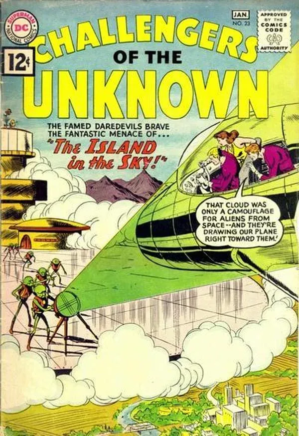 Cover of Challengers of the Unknown #23