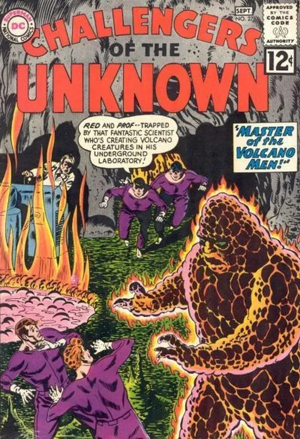 Cover of Challengers of the Unknown #27