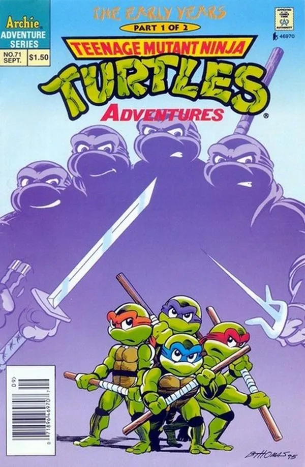 Cover of Teenage Mutant Ninja Turtles Adventures #71