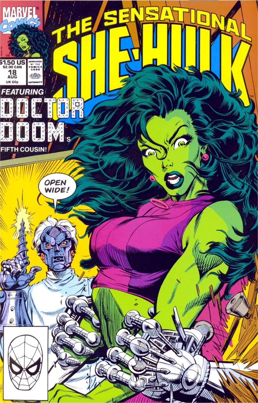 Cover of The Sensational She-Hulk #18