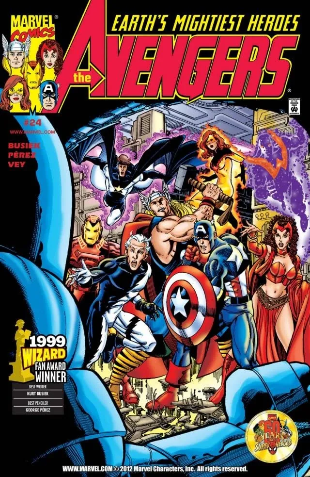 Cover of Avengers #24
