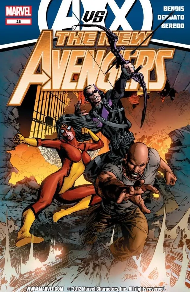 Cover of New Avengers #28
