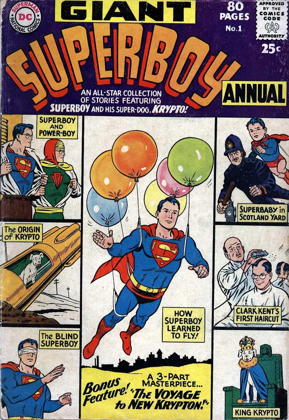 Cover of Superboy Annual #1