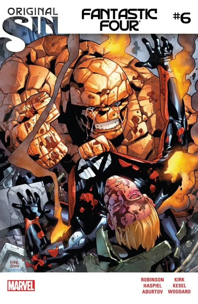 Cover of Fantastic Four #6