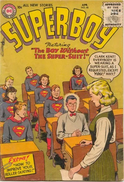 Cover of Superboy #48