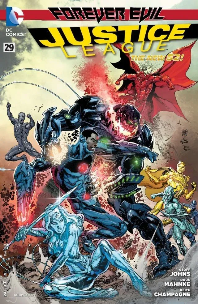 Cover of Justice League #29
