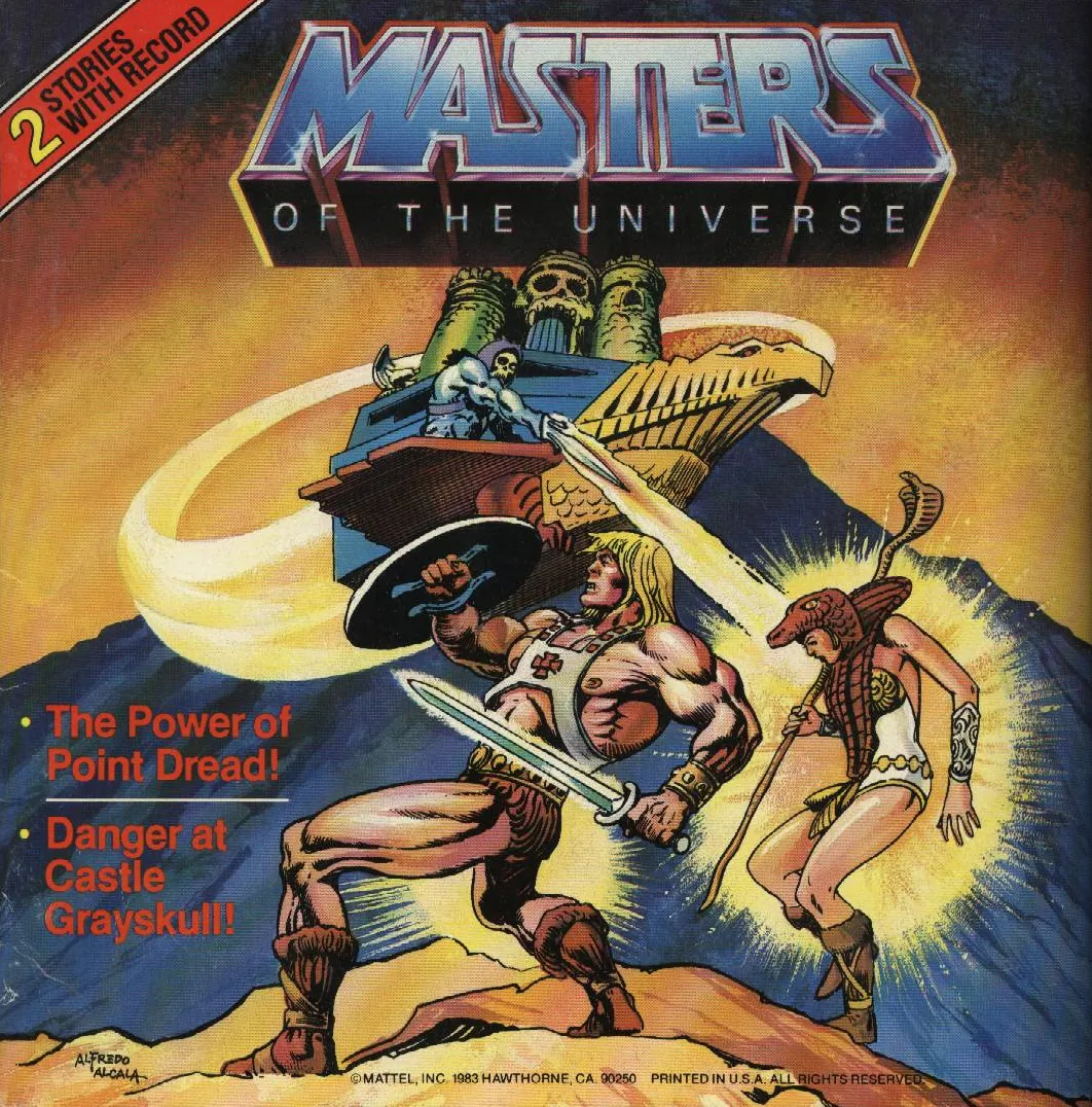 Cover of Masters of the Universe: The Power of Point Dread! / Danger at Castle Grayskull! #1