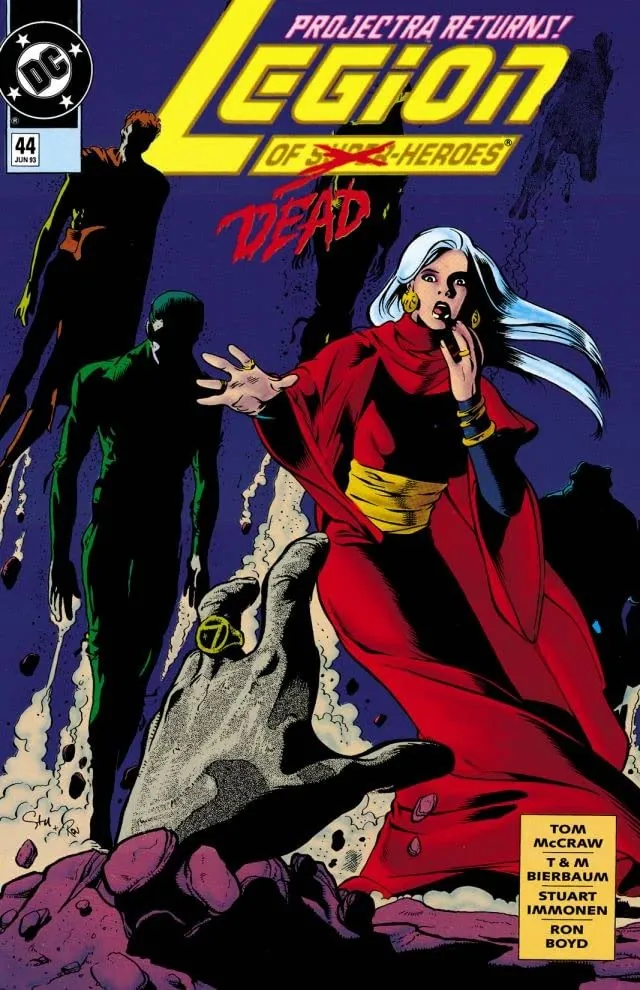 Cover of Legion of Super-Heroes #44