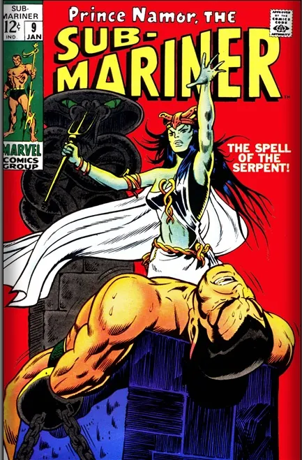 Cover of Sub-Mariner #9
