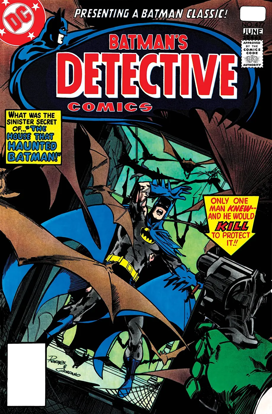 Cover of Detective Comics #477