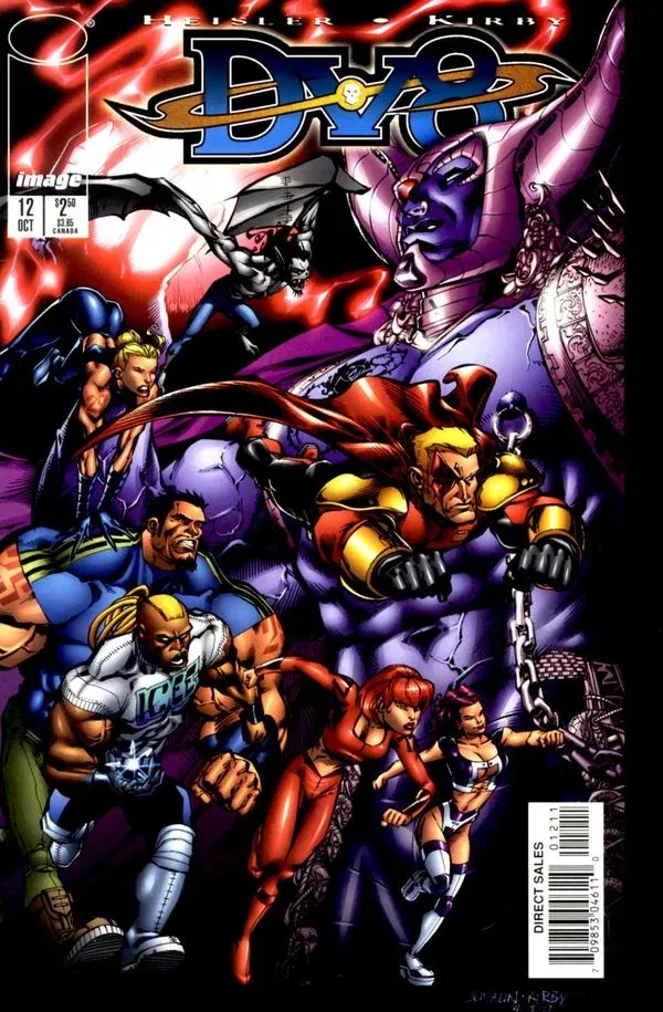 Cover of DV8 #12