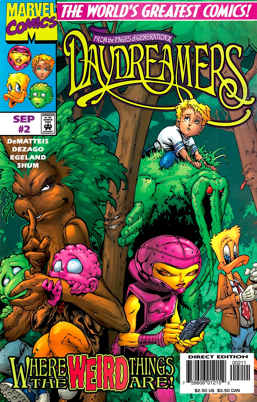 Cover of Daydreamers #2