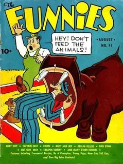 Cover of The Funnies #11