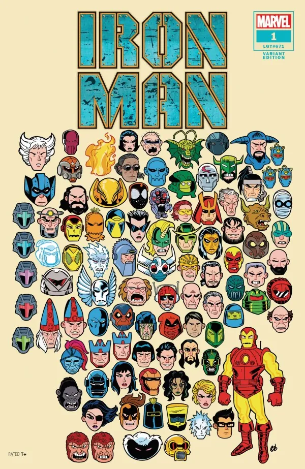 Cover of Iron Man #1 (671)