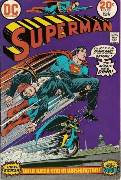 Cover of Superman #268