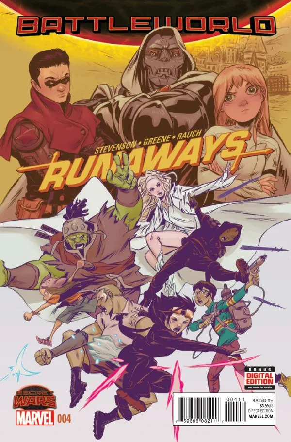 Cover of Runaways #4